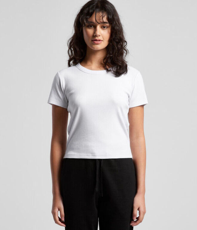 As Colour Wo's Organic Rib Baby Tee 4074