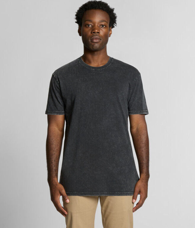 As Colour Mens Stone Wash Tee 5040