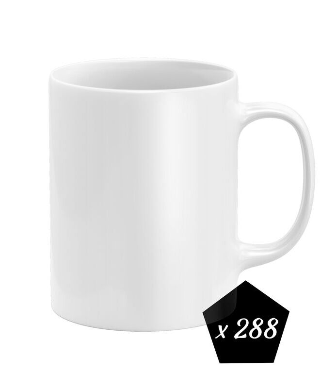 Bundle of 288 White Mugs