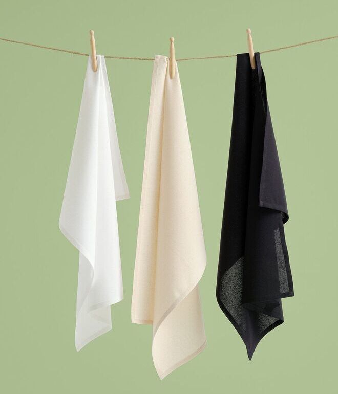 Nutshell Organic cotton tea towel