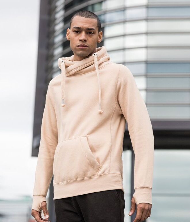 AWDis Cross Neck Hoodie JH021