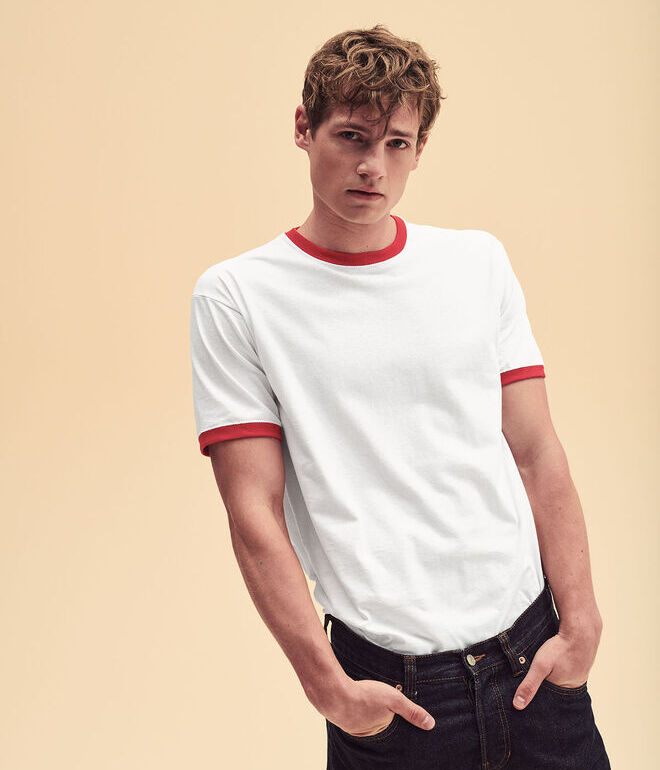 Fruit of the Loom Ringer T-Shirt 61168