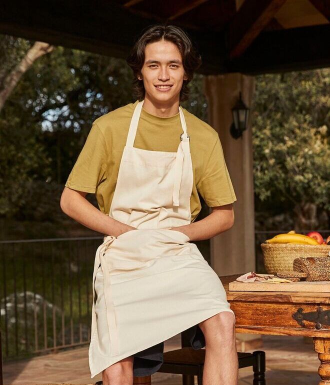 Westford Mill Fairtrade Cotton Adult Craft Apron W364