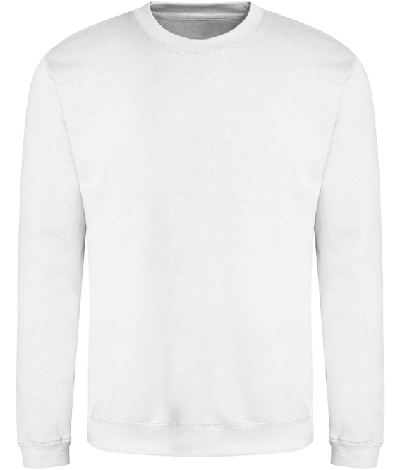 TILL DAWN☆SECURITY 1/2 SLEEVE WHITE AWDis Heavyweight Signature Sweatshirt JH123 | Buytshirtsonline